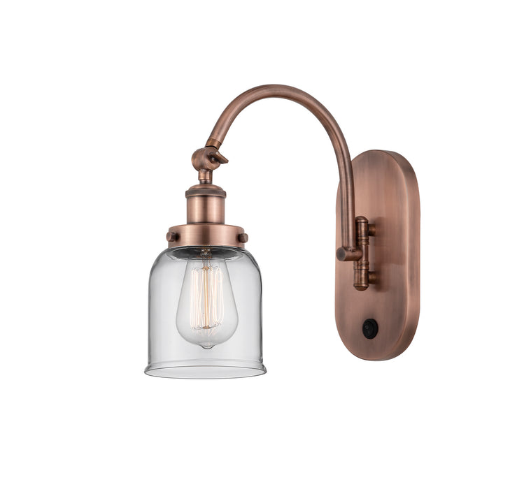 Innovations - 918-1W-AC-G52 - One Light Wall Sconce - Franklin Restoration - Antique Copper