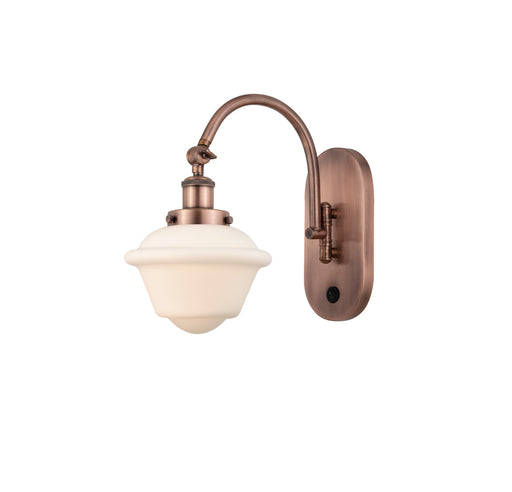 Innovations - 918-1W-AC-G531-LED - LED Wall Sconce - Franklin Restoration - Antique Copper