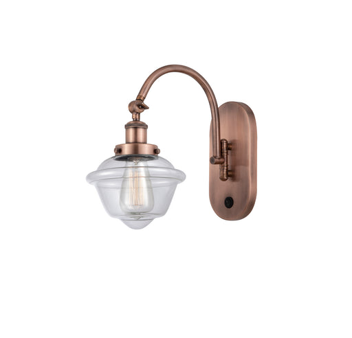 Innovations - 918-1W-AC-G532 - One Light Wall Sconce - Franklin Restoration - Antique Copper