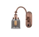 Innovations - 918-1W-AC-G53-LED - LED Wall Sconce - Franklin Restoration - Antique Copper