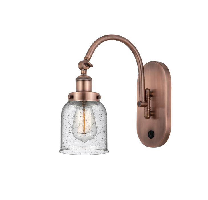Innovations - 918-1W-AC-G54 - One Light Wall Sconce - Franklin Restoration - Antique Copper