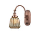 Innovations - 918-1W-AC-G146-LED - LED Wall Sconce - Franklin Restoration - Antique Copper