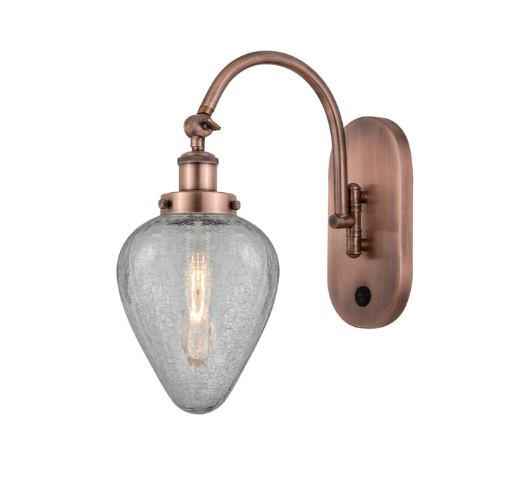 Innovations - 918-1W-AC-G165 - One Light Wall Sconce - Franklin Restoration - Antique Copper