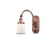 Innovations - 918-1W-AC-G181S-LED - LED Wall Sconce - Franklin Restoration - Antique Copper