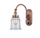 Innovations - 918-1W-AC-G182 - One Light Wall Sconce - Franklin Restoration - Antique Copper