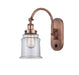 Innovations - 918-1W-AC-G182-LED - LED Wall Sconce - Franklin Restoration - Antique Copper