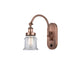 Innovations - 918-1W-AC-G182S-LED - LED Wall Sconce - Franklin Restoration - Antique Copper