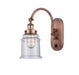 Innovations - 918-1W-AC-G184-LED - LED Wall Sconce - Franklin Restoration - Antique Copper