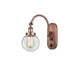 Innovations - 918-1W-AC-G202-6 - One Light Wall Sconce - Franklin Restoration - Antique Copper
