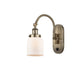 Innovations - 918-1W-AB-G51 - One Light Wall Sconce - Franklin Restoration - Antique Brass