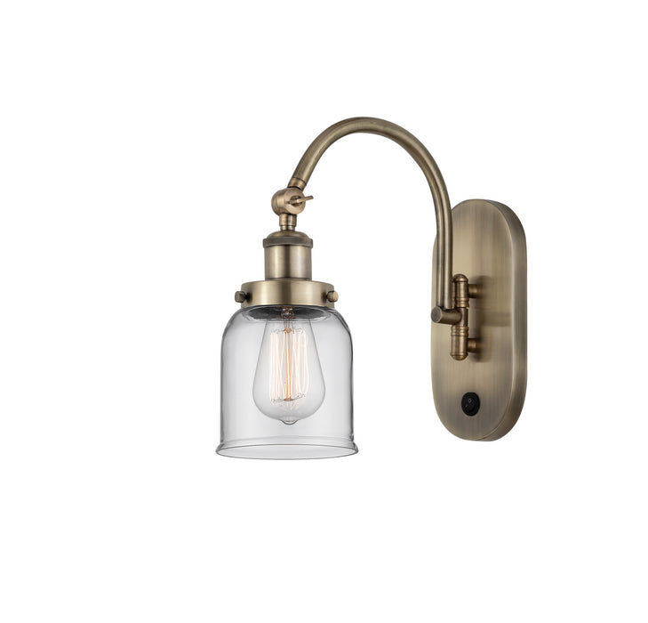 Innovations - 918-1W-AB-G52 - One Light Wall Sconce - Franklin Restoration - Antique Brass