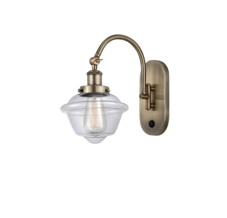 Innovations - 918-1W-AB-G532 - One Light Wall Sconce - Franklin Restoration - Antique Brass