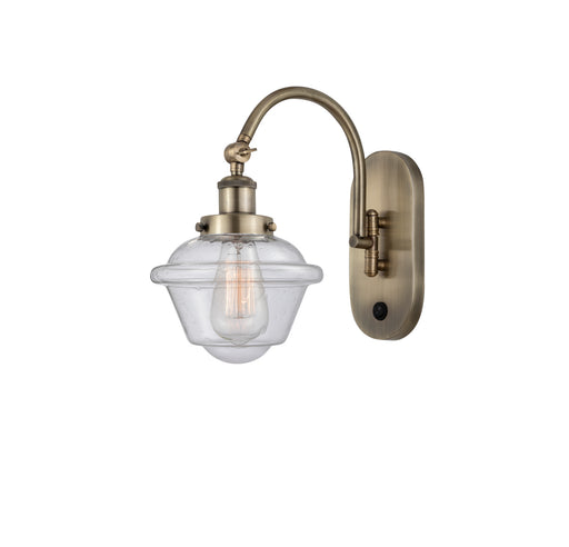 Innovations - 918-1W-AB-G534 - One Light Wall Sconce - Franklin Restoration - Antique Brass