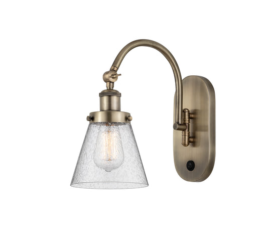 Innovations - 918-1W-AB-G64 - One Light Wall Sconce - Franklin Restoration - Antique Brass