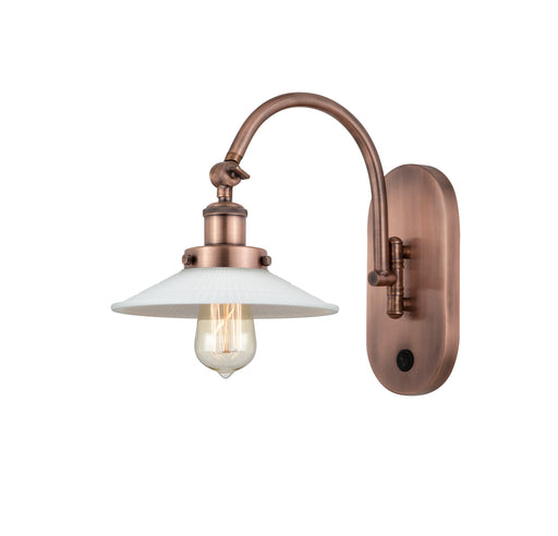 Innovations - 918-1W-AC-G1 - One Light Wall Sconce - Franklin Restoration - Antique Copper