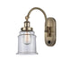 Innovations - 918-1W-AB-G182 - One Light Wall Sconce - Franklin Restoration - Antique Brass