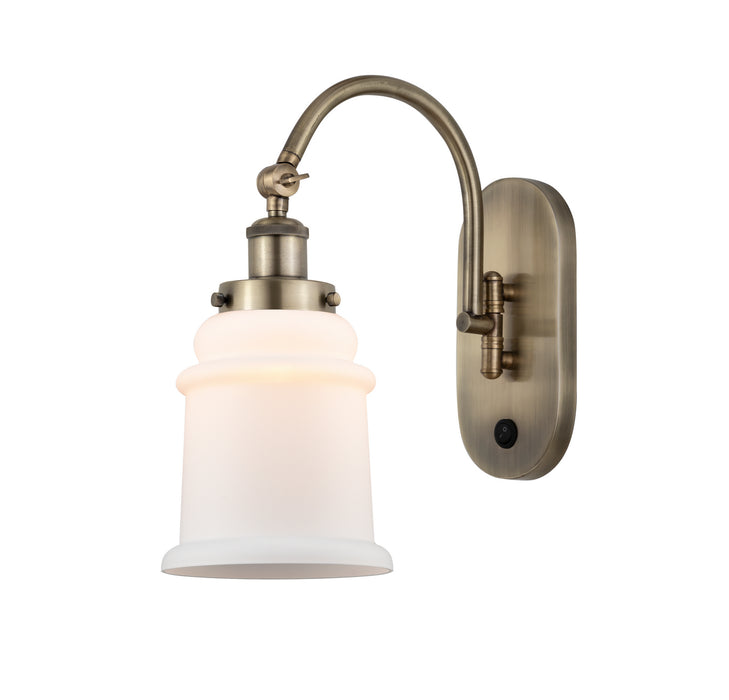 Innovations - 918-1W-AB-G181-LED - LED Wall Sconce - Franklin Restoration - Antique Brass