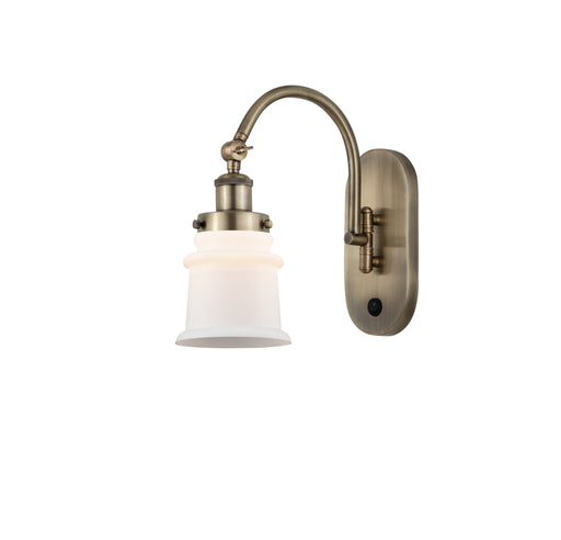 Innovations - 918-1W-AB-G181S-LED - LED Wall Sconce - Franklin Restoration - Antique Brass