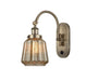 Innovations - 918-1W-AB-G146 - One Light Wall Sconce - Franklin Restoration - Antique Brass