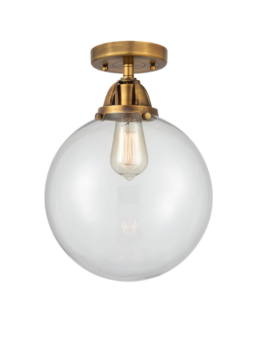 Innovations - 288-1C-BB-G202-12-LED - LED Semi-Flush Mount - Nouveau 2 - Brushed Brass