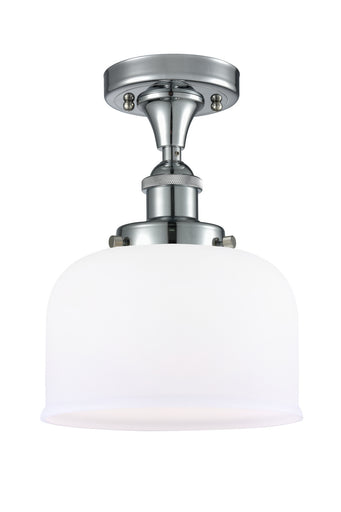 One Light Semi-Flush Mount