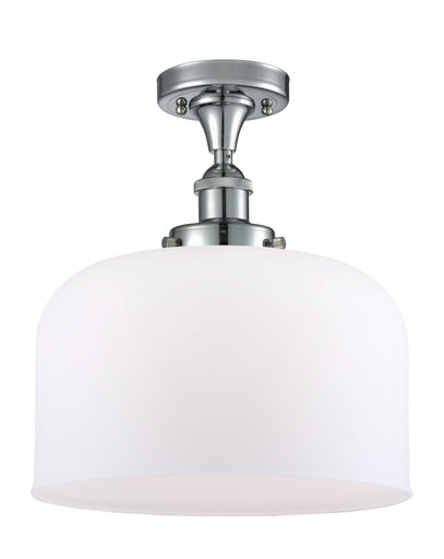 One Light Semi-Flush Mount