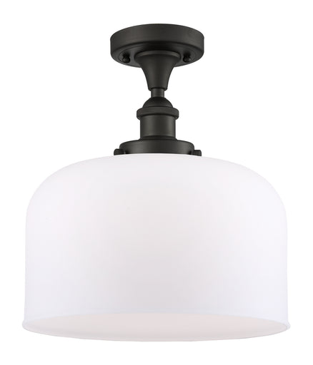 One Light Semi-Flush Mount