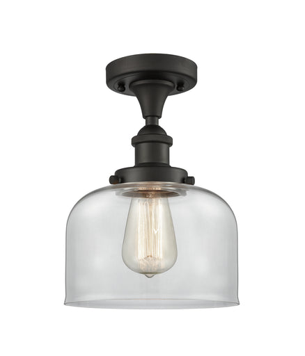 One Light Semi-Flush Mount