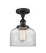 Innovations - 916-1C-OB-G72-LED - LED Semi-Flush Mount - Ballston Urban - Oil Rubbed Bronze