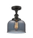 Innovations - 916-1C-OB-G73 - One Light Semi-Flush Mount - Ballston Urban - Oil Rubbed Bronze
