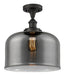 Innovations - 916-1C-OB-G73-L-LED - LED Semi-Flush Mount - Ballston Urban - Oil Rubbed Bronze