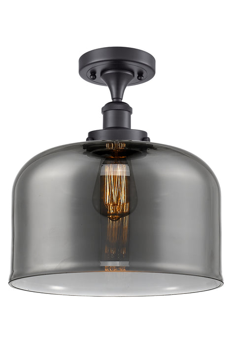 Innovations - 916-1C-BK-G73-L - One Light Semi-Flush Mount - Ballston Urban - Matte Black