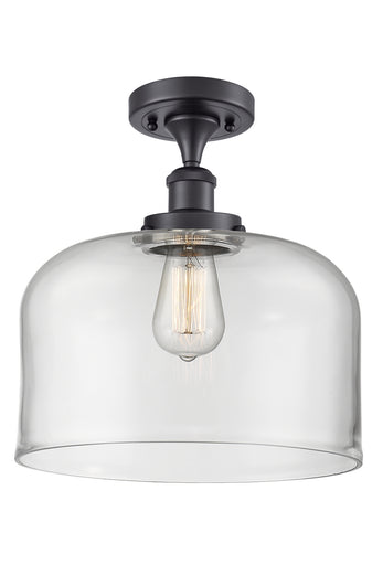 One Light Semi-Flush Mount