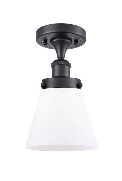 Innovations - 916-1C-BK-G61 - One Light Semi-Flush Mount - Ballston Urban - Matte Black