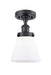 Innovations - 916-1C-BK-G61 - One Light Semi-Flush Mount - Ballston Urban - Matte Black