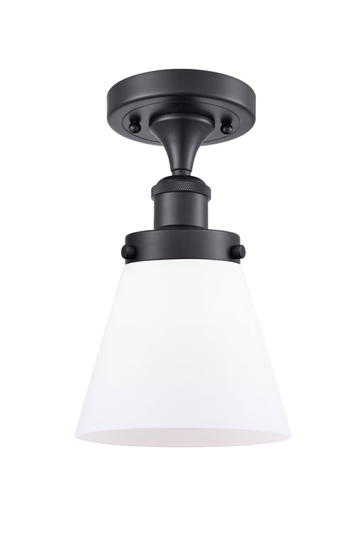 Innovations - 916-1C-BK-G61-LED - LED Semi-Flush Mount - Ballston Urban - Matte Black