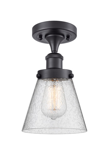 One Light Semi-Flush Mount