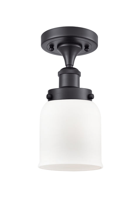 Innovations - 916-1C-BK-G51 - One Light Semi-Flush Mount - Ballston Urban - Matte Black