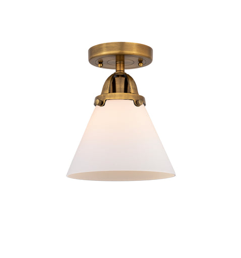 One Light Semi-Flush Mount