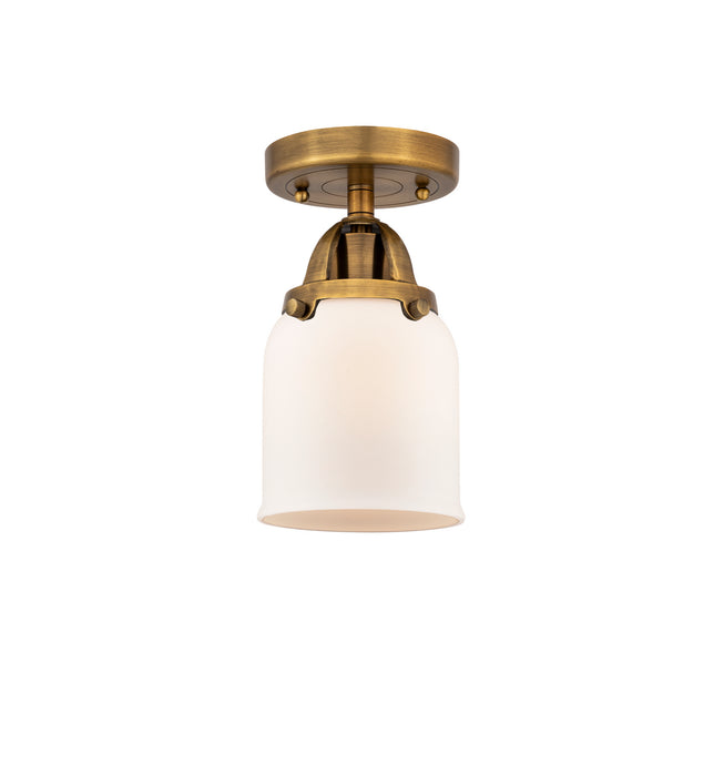 Innovations - 288-1C-BB-G51-LED - LED Semi-Flush Mount - Nouveau 2 - Brushed Brass