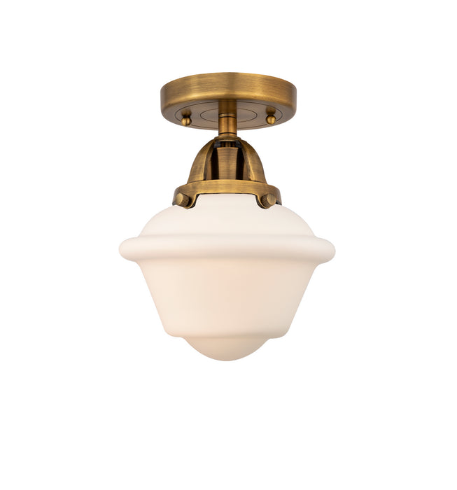 Innovations - 288-1C-BB-G531 - One Light Semi-Flush Mount - Nouveau 2 - Brushed Brass