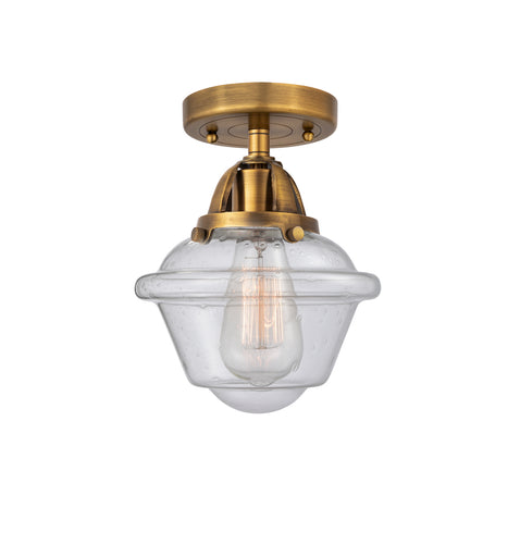 One Light Semi-Flush Mount