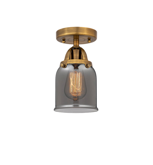 Innovations - 288-1C-BB-G53-LED - LED Semi-Flush Mount - Nouveau 2 - Brushed Brass