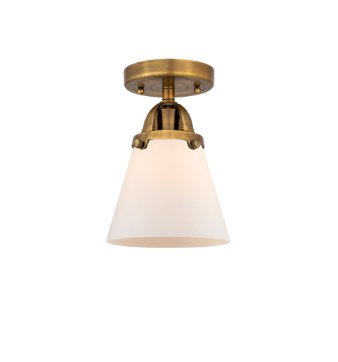 One Light Semi-Flush Mount