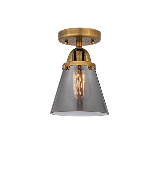 Innovations - 288-1C-BB-G63-LED - LED Semi-Flush Mount - Nouveau 2 - Brushed Brass