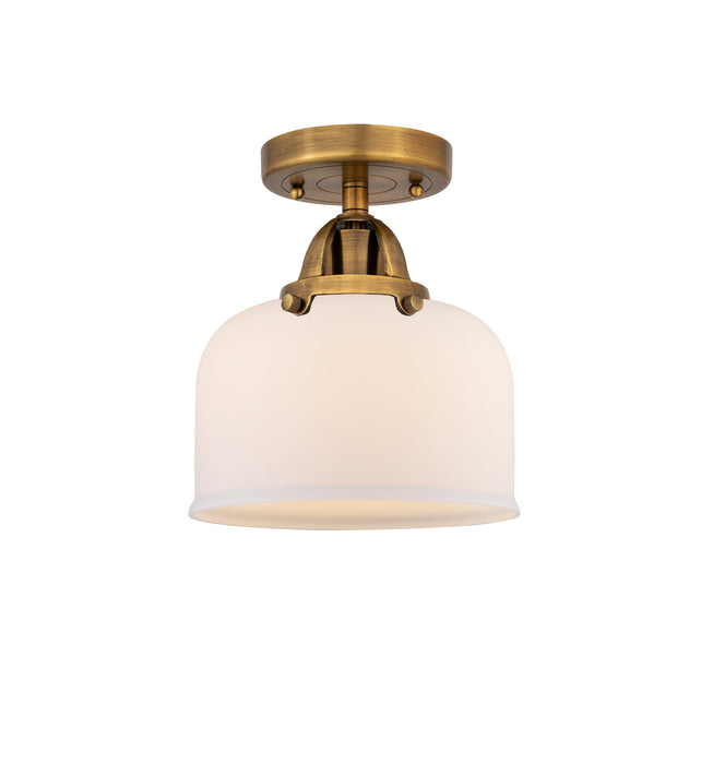 Innovations - 288-1C-BB-G71 - One Light Semi-Flush Mount - Nouveau 2 - Brushed Brass