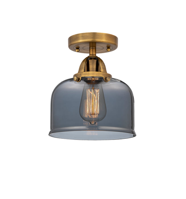 Innovations - 288-1C-BB-G73 - One Light Semi-Flush Mount - Nouveau 2 - Brushed Brass