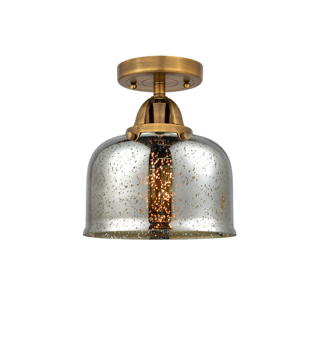 Innovations - 288-1C-BB-G78 - One Light Semi-Flush Mount - Nouveau 2 - Brushed Brass