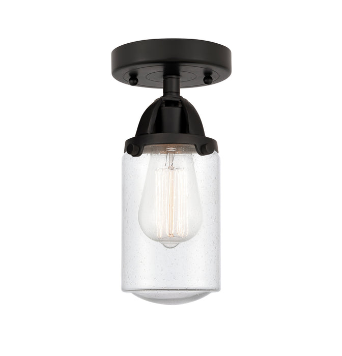 Innovations - 288-1C-BK-G314-LED - LED Semi-Flush Mount - Nouveau 2 - Matte Black
