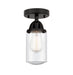 Innovations - 288-1C-BK-G314-LED - LED Semi-Flush Mount - Nouveau 2 - Matte Black